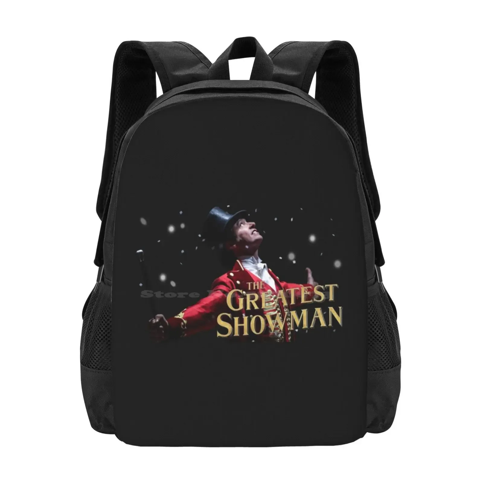 This Is The Greatest Show Backpack For Student School Laptop Travel Bag Musical Dance Water Colour Love The Greatest Showman