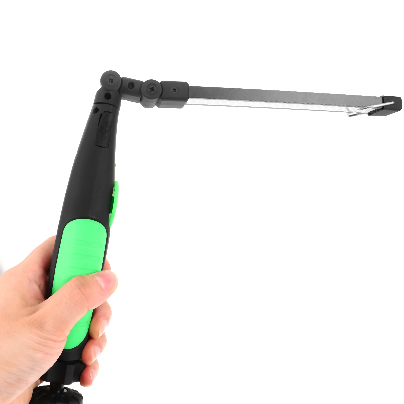 

USB Charging Flashlight COB LED Rotatable Car Maintenance Work Light Camping Emergency Repair Hands Free Magnet Hook