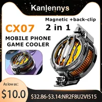 MEMO CX07 Magnetic/Back-clip 2 IN 1 Mobile Phone Semiconductor Refrigerator Cooling Radiator for IPhone Android PUBG Game Cooler