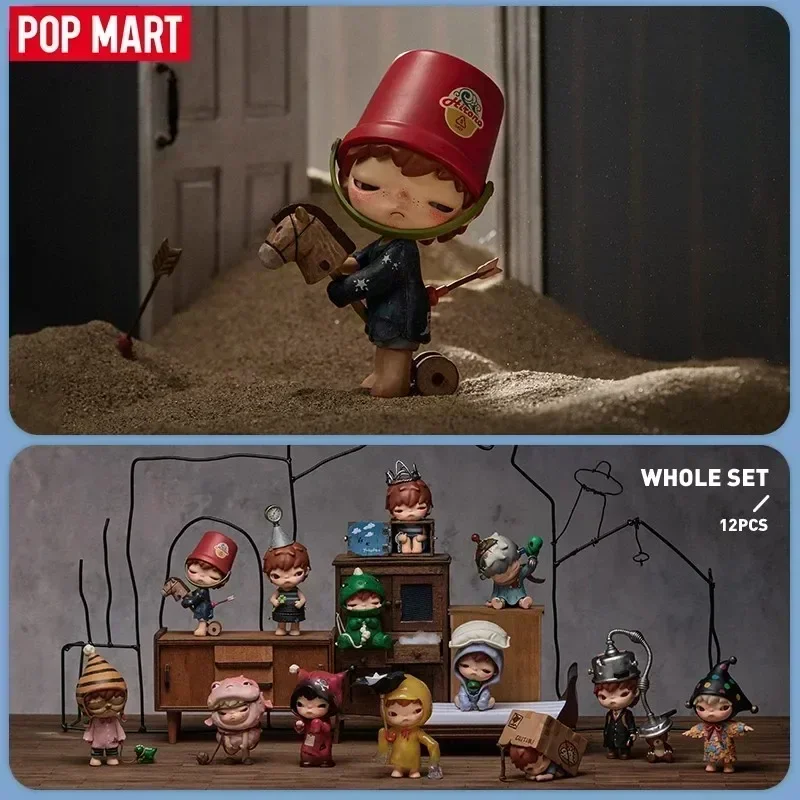 

POP MART Hirono Echo Series Blind Box Guess Bag Desktop Decoration Blind Bag Toys Anime Figure Cute Model Gift Girl