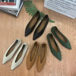 XGRAVITY najwyższej jakości księżniczka mieszkania damskie płaskie buty Vintage głębokie V Design Lady modne buty eleganckie europejskie damskie mieszkania A147