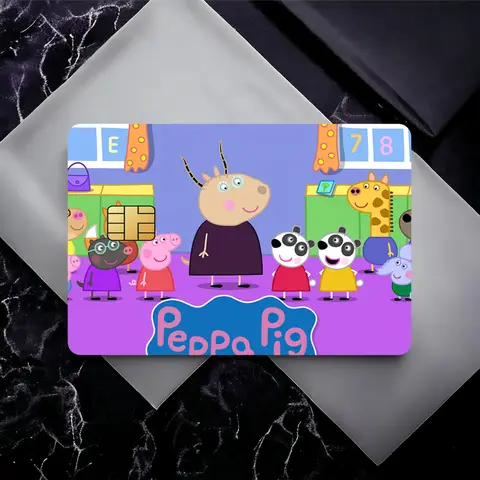 8 best sales Peppa Gris-klistermärke - №3