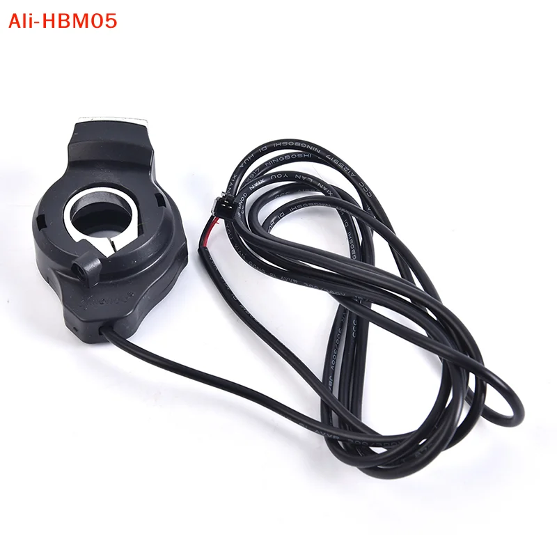 (HB05)Display Switch Power with Key Lock Bike Finger Thumb Throttle Electric Bicycle Thumb Throttle Voltmeter Digital Voltage