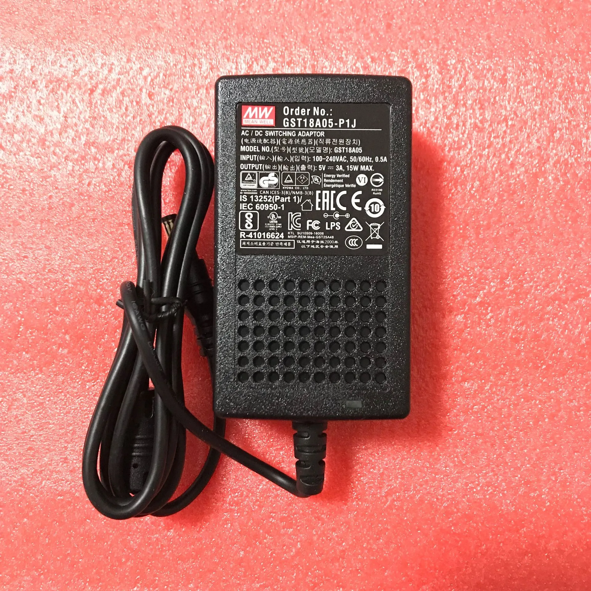 Mean Well GST25E28-P1J Steckernetzteil – 28 V/DC, Produktbild-Vorschau 2