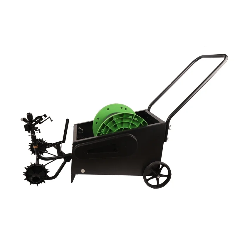 Mechanical Fully Automatic Irrigation Garden Water Hose Reel Cart Traveling Sprinkler Cart