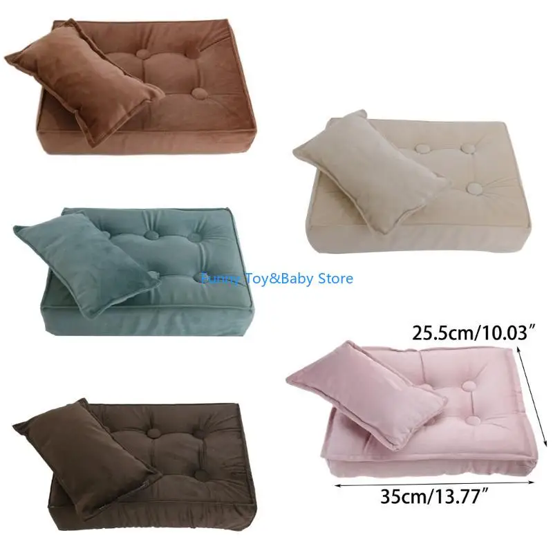 C90B Baby Photography Props Mini Mini and Palow Pasing Decor Month Supply Supply Supply Supply