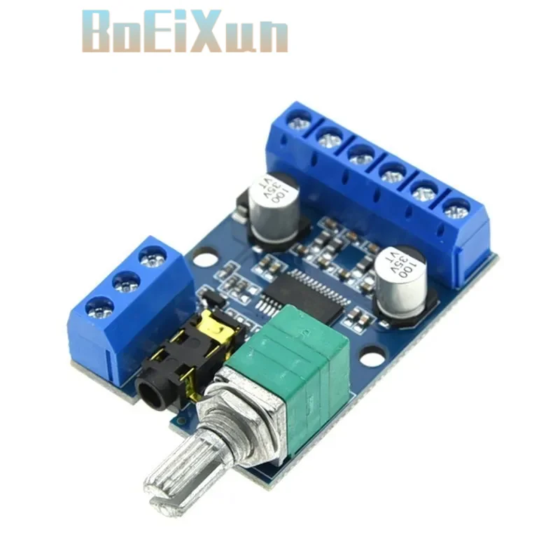 DY-AP3015 DC 8-24V 30Wx2 Class D Dual Channel High Power Stereo Digital Amplifier Board with Adjustable Volume Potentiometer