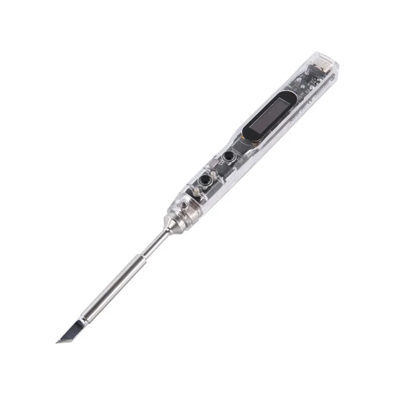 

SI012 (T12-B2)Portable Mini Electric Soldering Iron Smart LED Digital Display Adjustable Temp Iron Built-in Buzzer