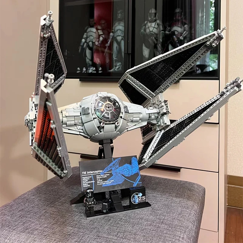 Wars Of Star Series TIE Interceptors Building Blocks Model Assemblage Bricks Toys Kids For CHristmas And Birthday Gifts