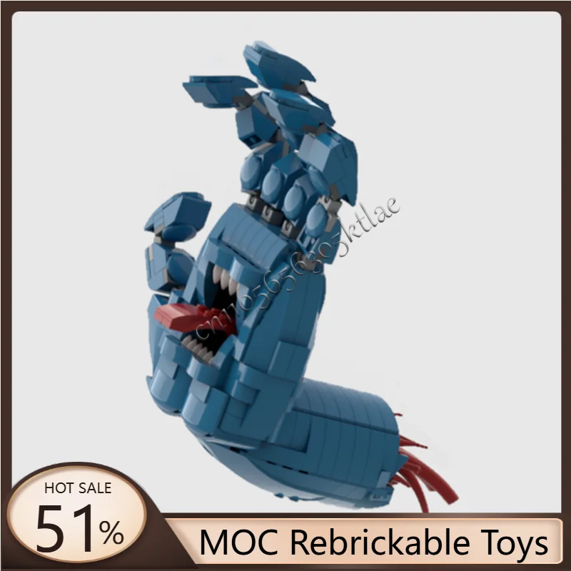 

512 PCS MOC Hot Selling Screaming Hand Creativity Modular Building Block Model Children DIY Assembly Toy For Boy Birthday Gifts