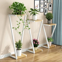 Stylish Indoor Plant Stand for Green Dill Light Luxury Nordic Ins Style Next to Living Room TV Cabinet Flower Pot Display Rack