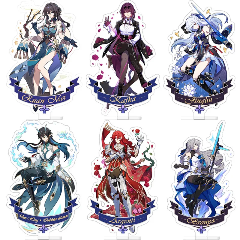 15cm/5.91in Honkai: Star Rail Acrylic Stand Game Peripherals High Quality Desktop Display Ornaments Collection Fan Gift Girl Toy