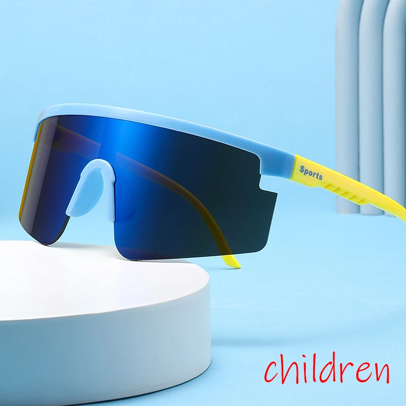 

Детские профессиональные очки 2025 года, солнцезащитные ветрозащитные очки для мальчиков и девочек, велосипедные очки на открытом воздухе, солнцезащитные очки