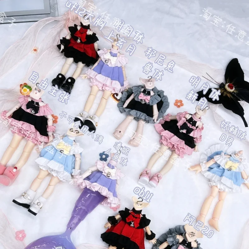 

Hot In Stock Bjd Clothes Suitable For 12 Split Bonnie Penny Ob11 doll 1/12 BJD Doll Ufdoll fashion Clothes Dress(Only Clothes)