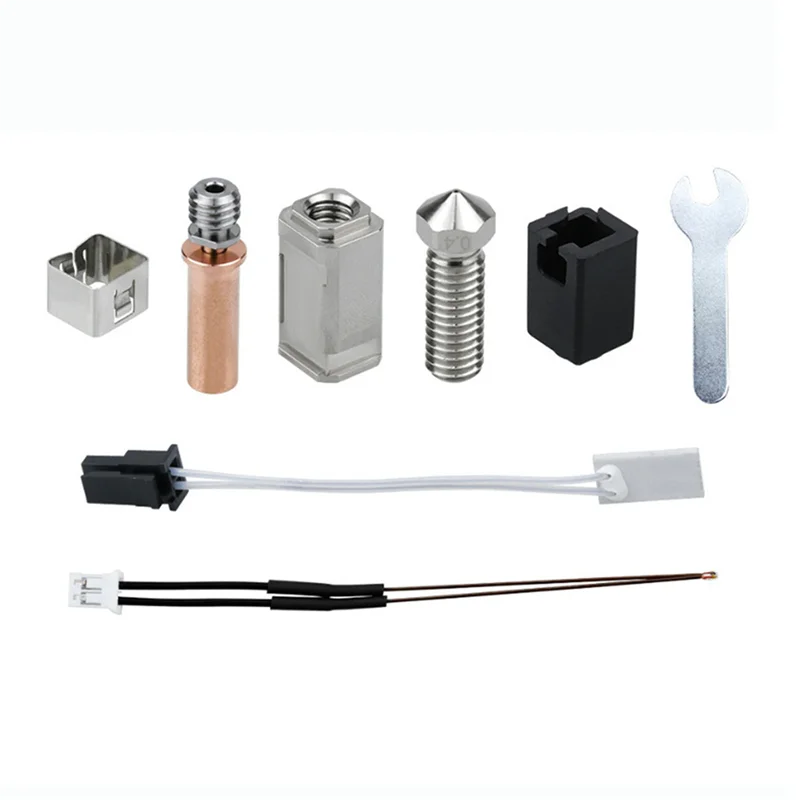 ترقية 3X لمجموعة Anycubic Kobra 2 Hotend، خرطوشة سخان الثرمستور 0.4 مم طباعة نهاية ساخنة لـ Kobra 2 Plus/Neo/Kobra 2