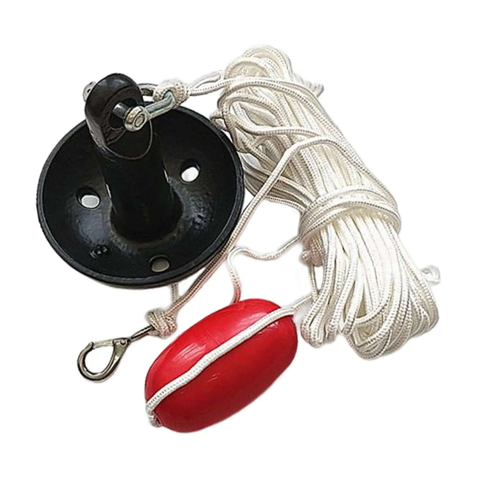 Mushroom Anchor Kit, 5 lbs Solid with Rope for Canoe Small Kayak Boat