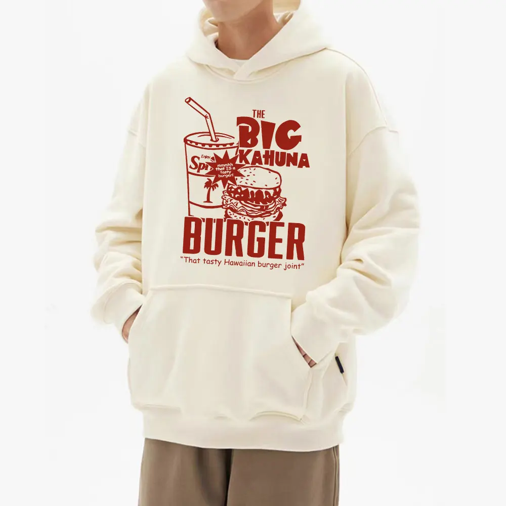 Pulp Fiction 2 Directed By Quentin Tarantino Hoodies Oversized Men Women The Big Kahuna Burger Sweatshirt Fashion Casual Hoodie