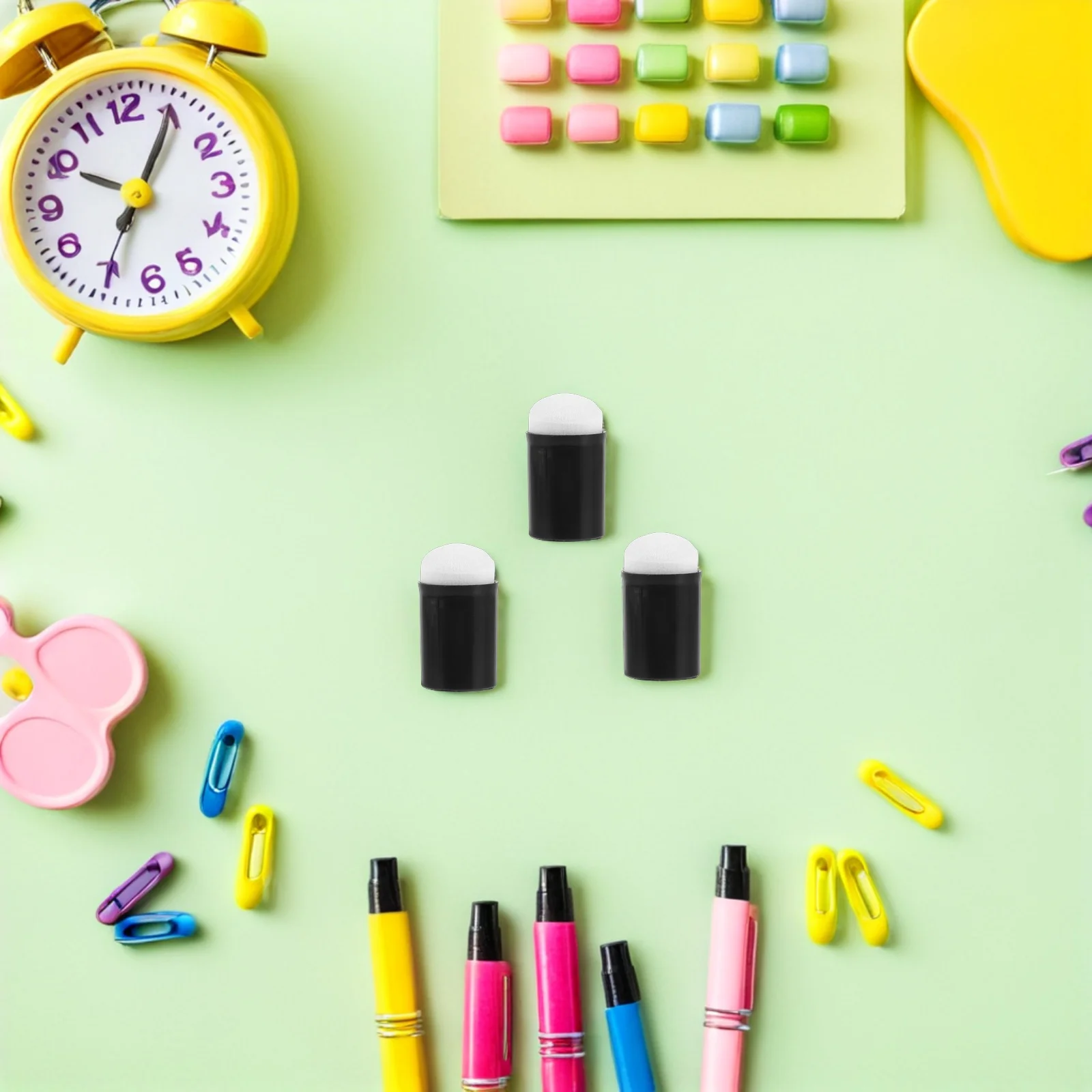 

25Pcs Finger Sponge Daubers Soft Ergonomic Sponge Applicators for Finger Painting Craft Ink Dauber Reusable