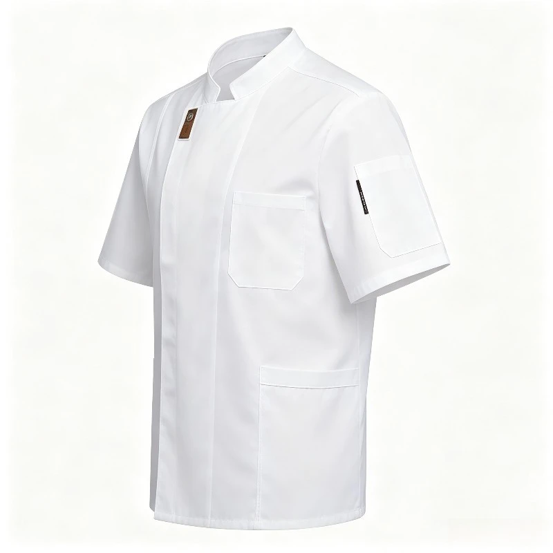 roupa-de-chef-unissex-de-manga-curta-para-restaurantes-ocidentais-confeitarias-padeiros-chefs-de-pastelaria-uniforme-de-trabalho-de-manga-curta