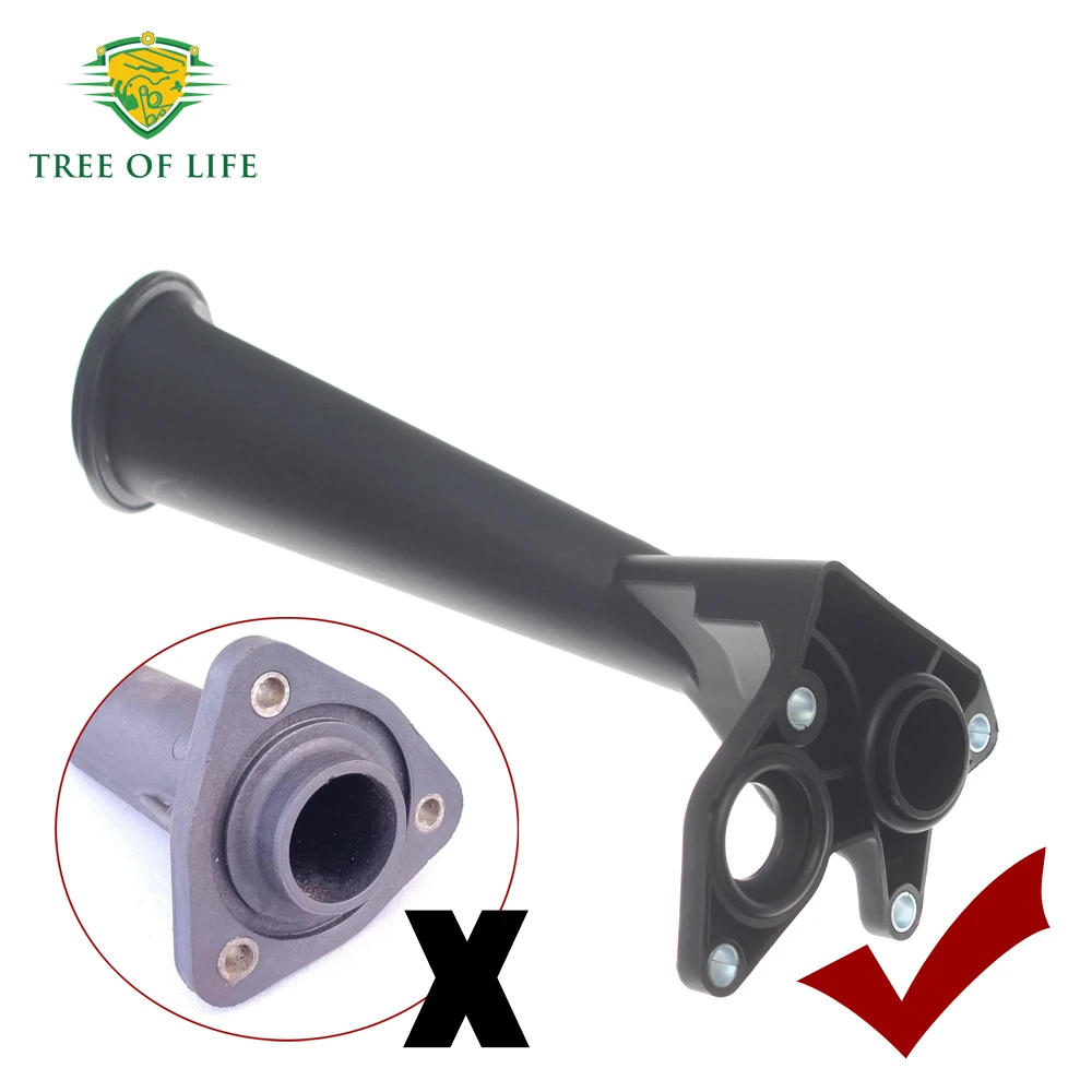 New Engine Oil Filler With Cap For Volkswagen Transporter T4 2.5 TDi 1996-2004 N90466301 074-115-308E Oil Pipe Filling Connector
