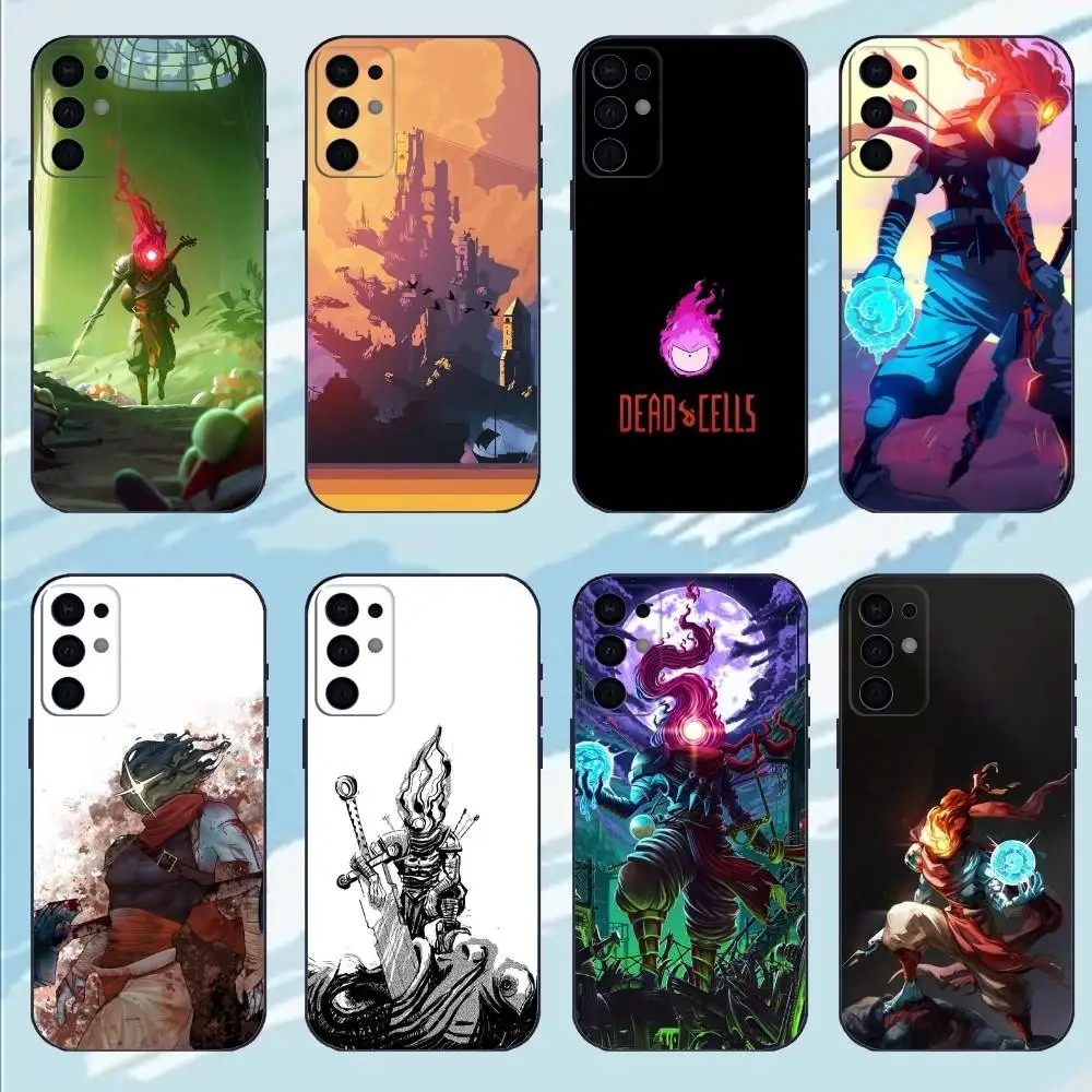 

D-Dead C-Cells Phone Case For Samsung S25,S24,S23,S22,S21,S20,Plus, Soft Silicone Black Cover