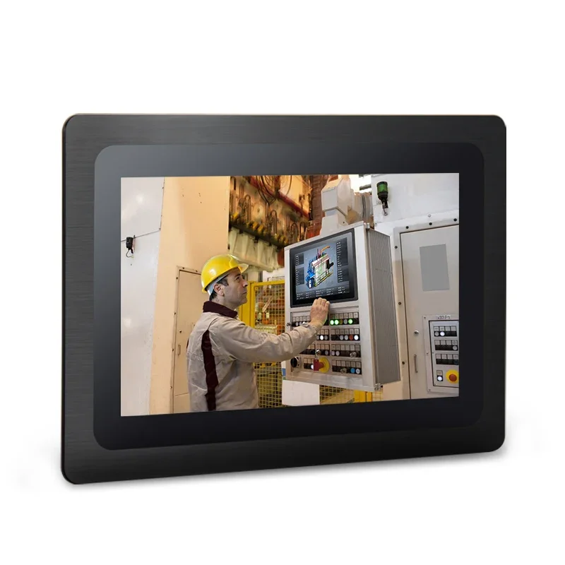 21.5 inch embedded industrial all in one touch computer open frame I3 i5 i7 touch screen industrial pc