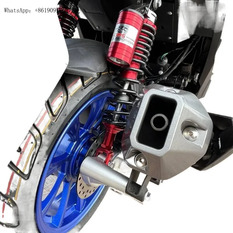 2022 Wholesale Professional Air Cooled 150 CC Scooter Customized Rim Colour Gas Scooters racing motorcycle