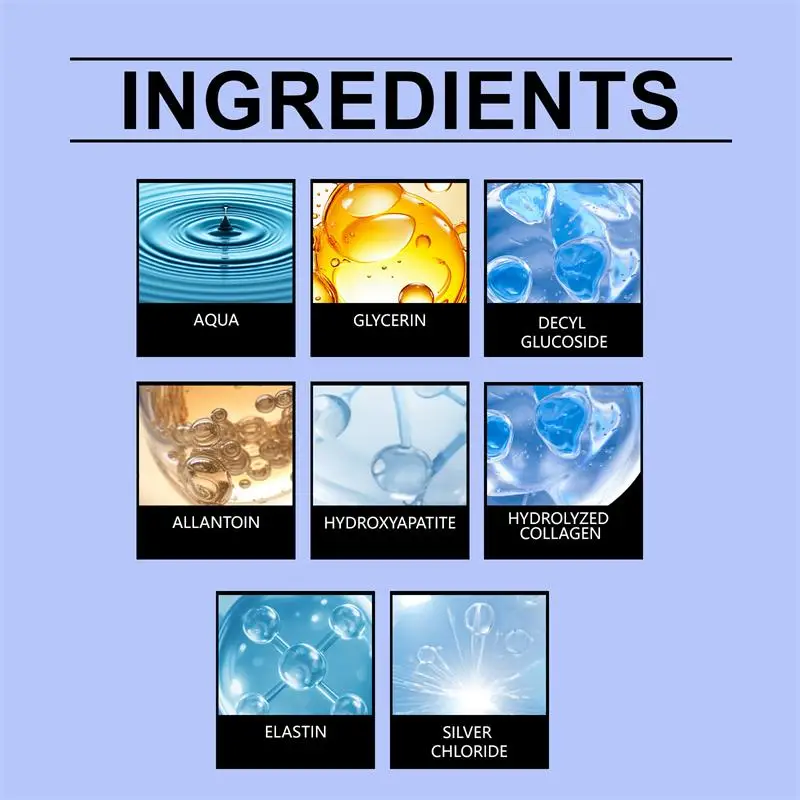 60ML Damaged Gum RepairCare Gel Serum Relieve Sore Gums Allergy Deep Cleaning Teeth Stains Tartar Serum Dental Caries Toothpaste