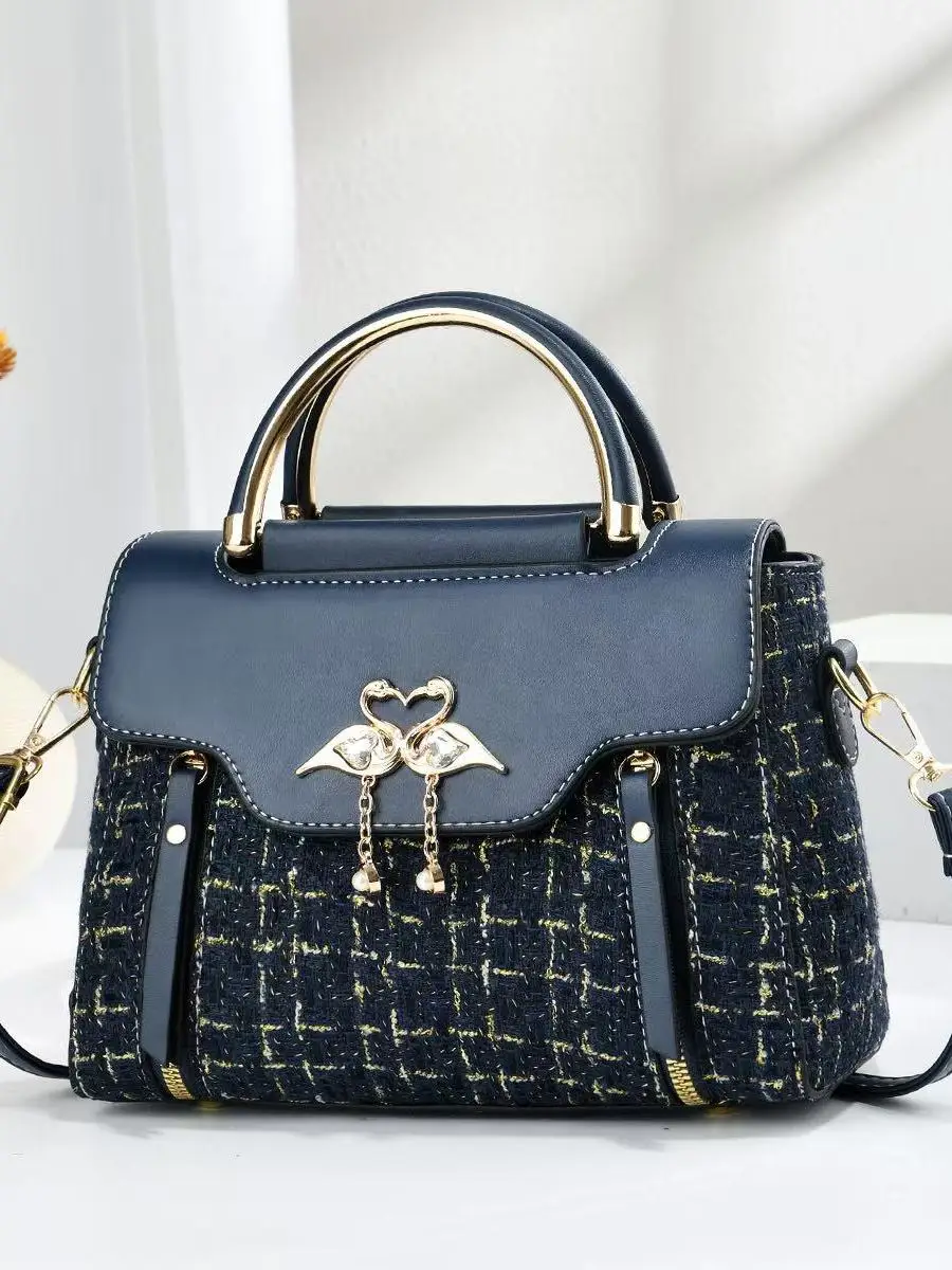 

Faionable Ladies Handbag 2025 Winter New Sle Single oulder Crossbody Soft PU Leather Casual Simple Design Handbag