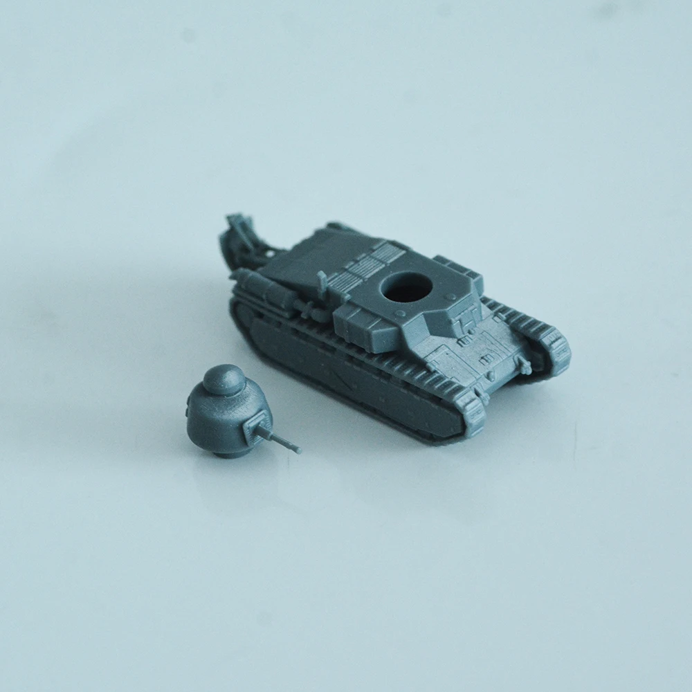 

SSMODEL SS657 1/144 1/700 1/200 1/350 Military Model Kit France Chare D1 Light Tank Miniature Static Model War Games