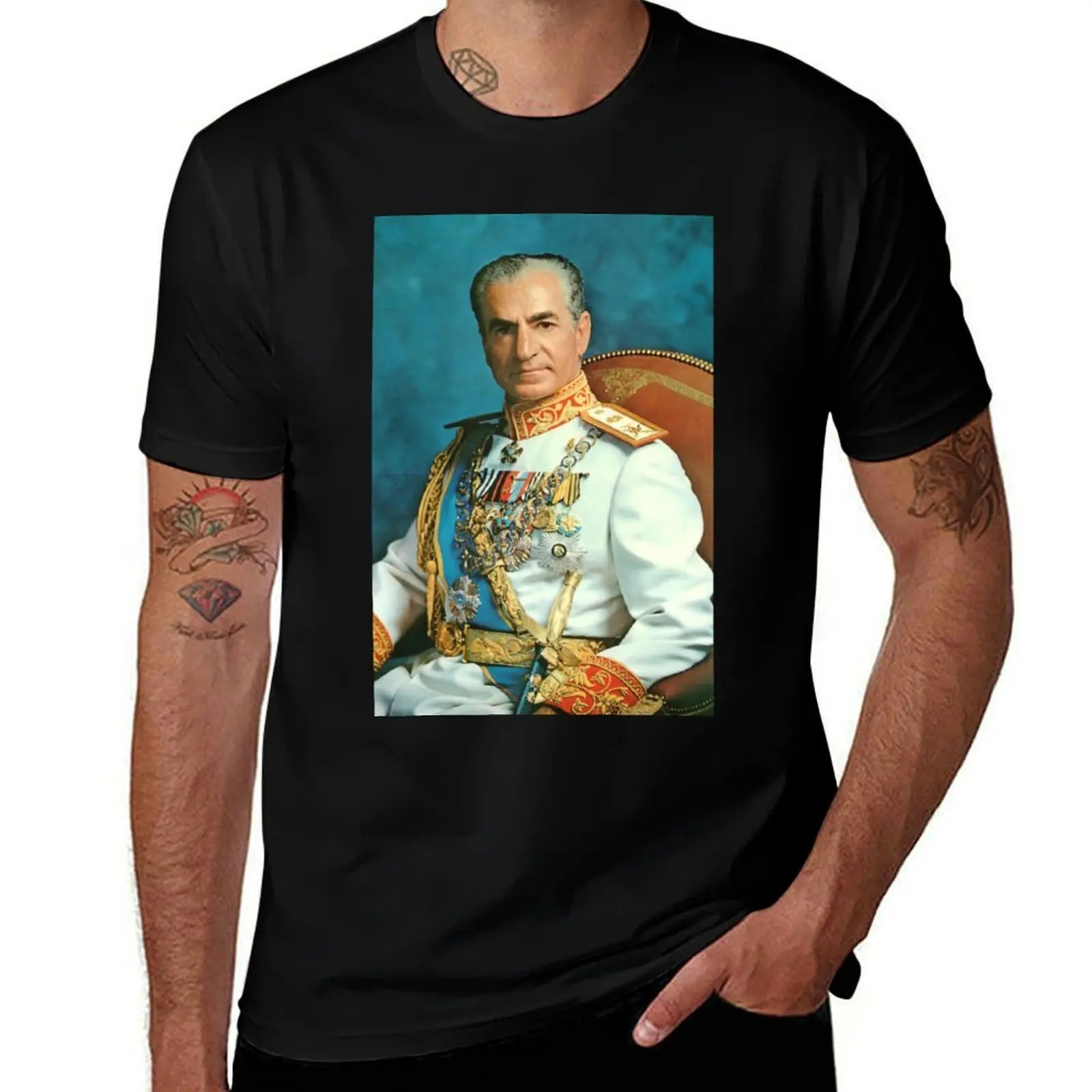

Mohammad Reza Shah Of Iran T-Shirt Soft Lightweight Cotton T-Shirt