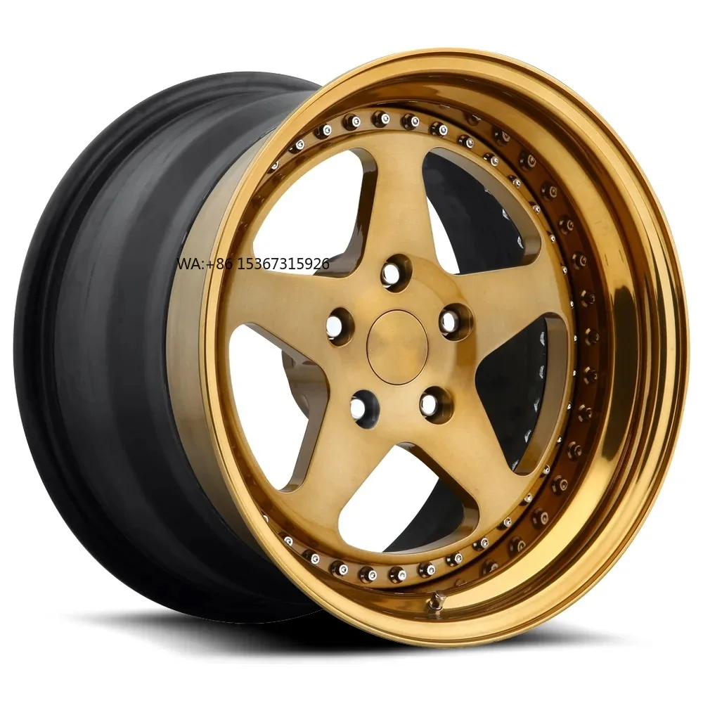 

SYAC 2PCS 18-24 Inch Forged Aluminum Alloy Wheel Hubs Elaborate Polishing Passenger Car Wheels