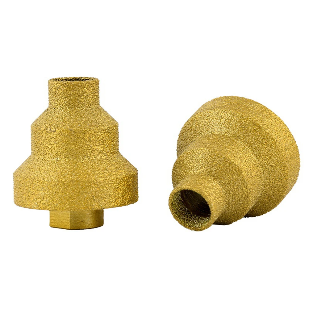 20-50mm Diamond Chamfer Router Bits Hole Milling Tile Cutter Marble Concrete Reamer Masonry Drilling Crowns Construction Tools