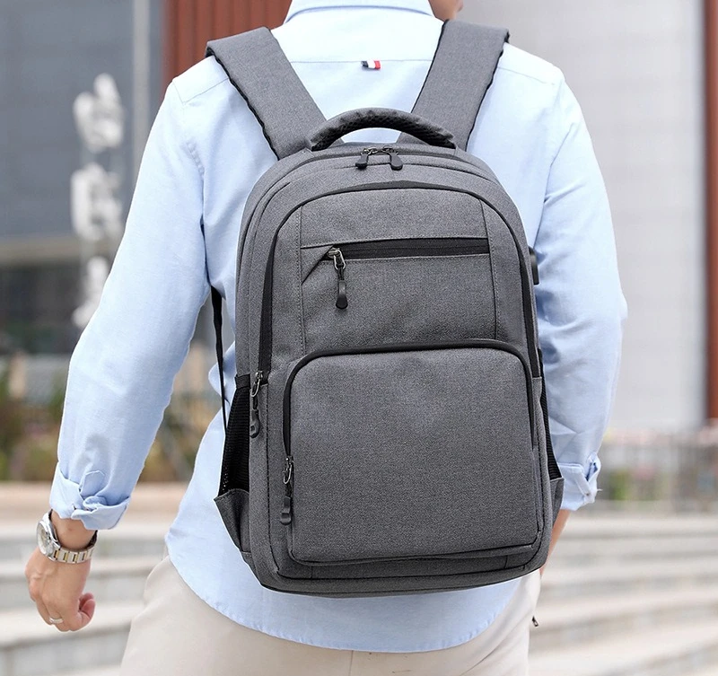 The New Men's Business Backpack Is Simple and Versatile, A Laptop Bag, and A Multi-functional Large-capacity Travel Backpack