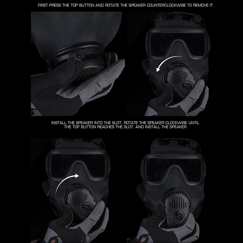 Tactical Mask Outdoor Paintball Full Face Protective Mask Shooting Airsoft Hunting Cosplay Moive Props Dummy Gas Masks