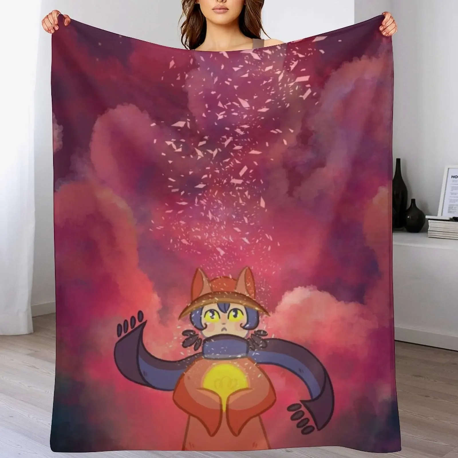 

Niko (OneShot) [OLD] Throw Blanket Tourist Soft Plush Plaid Luxury St Travel Blankets
