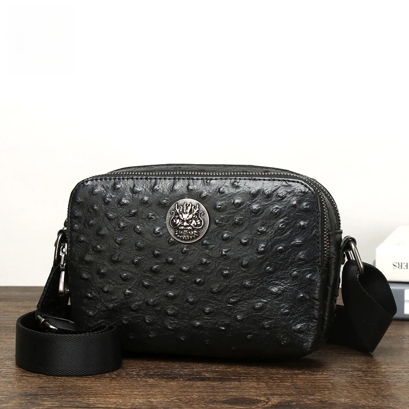 

Мужская сумка через плечо из воловьей кожи с верхним слоем, горизонтальная маленькая мужская сумка через плечо из натуральной кожи, модная мужская сумка