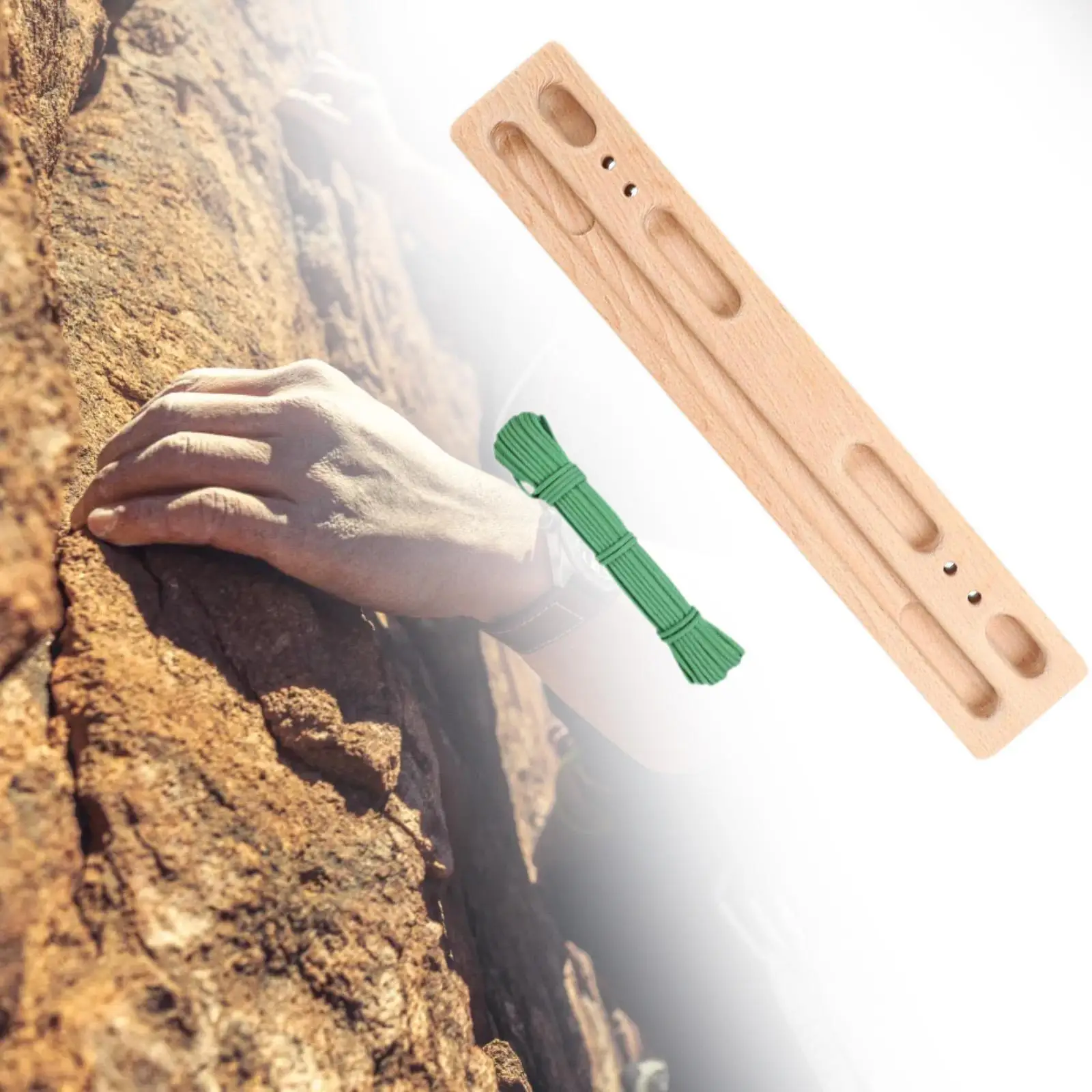 

Climbing Hangboard Pull up Fingerboard Portable Strengthen Your Grips, Arms and