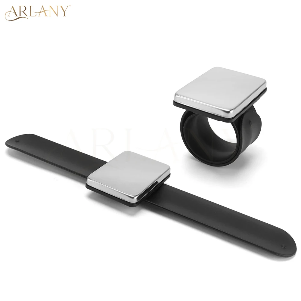 ARLANY-soporte de almacenamiento para horquillas profesionales, pulsera magnética, muñequera, correa para Barbero, accesorios de salón, herramientas