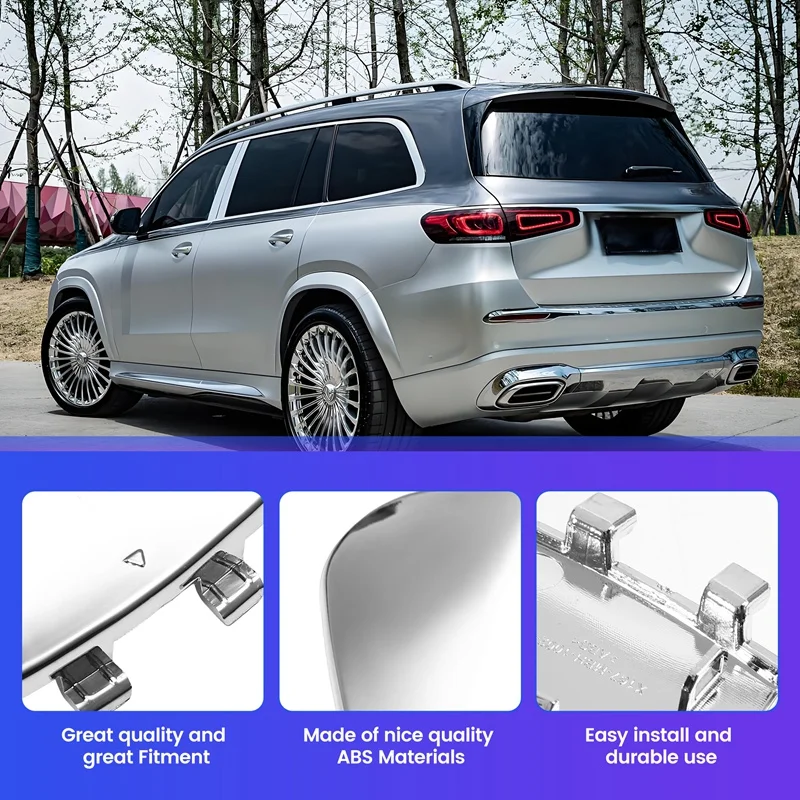 أ33 ك- 1678858204   المصد الخلفي غطاء مقطورة غطاء حلقة السحب لمرسيدس بنز مايباخ GLS 600 480 4MATIC 2021