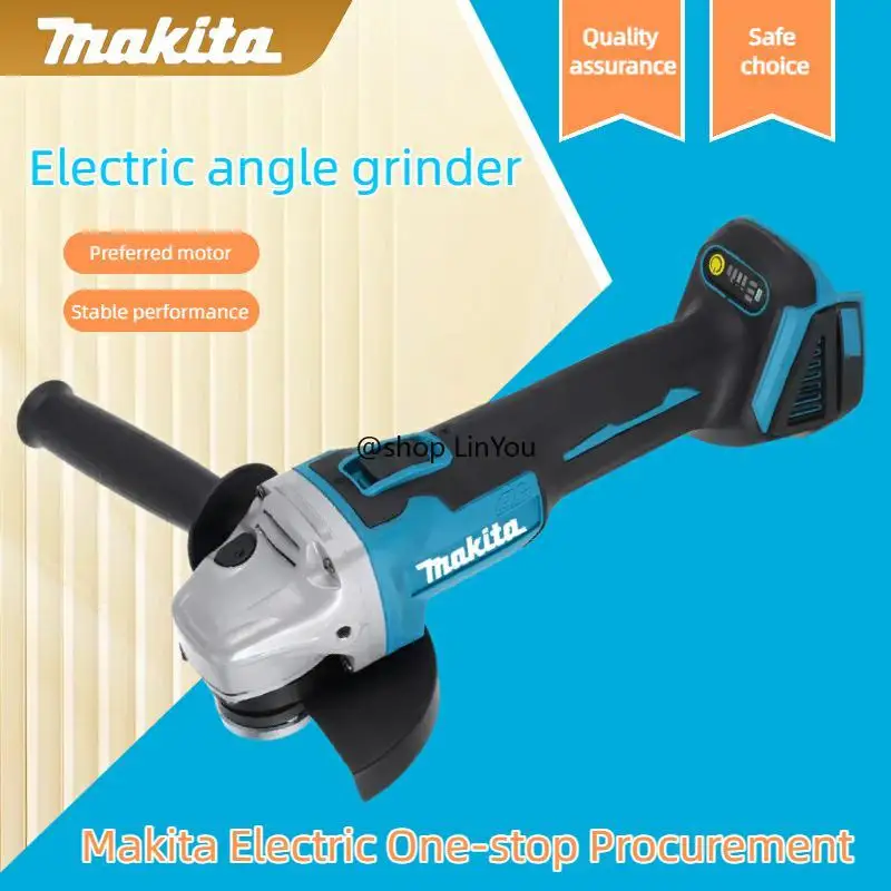 

Makita DGA504 18 В 6,0 Ач 125 мм бесщеточная литиевая батарея с несколькими электрическими шлифовальными машинами, угловыми шлифовальными машинами, перезаряжаемая режущая машина