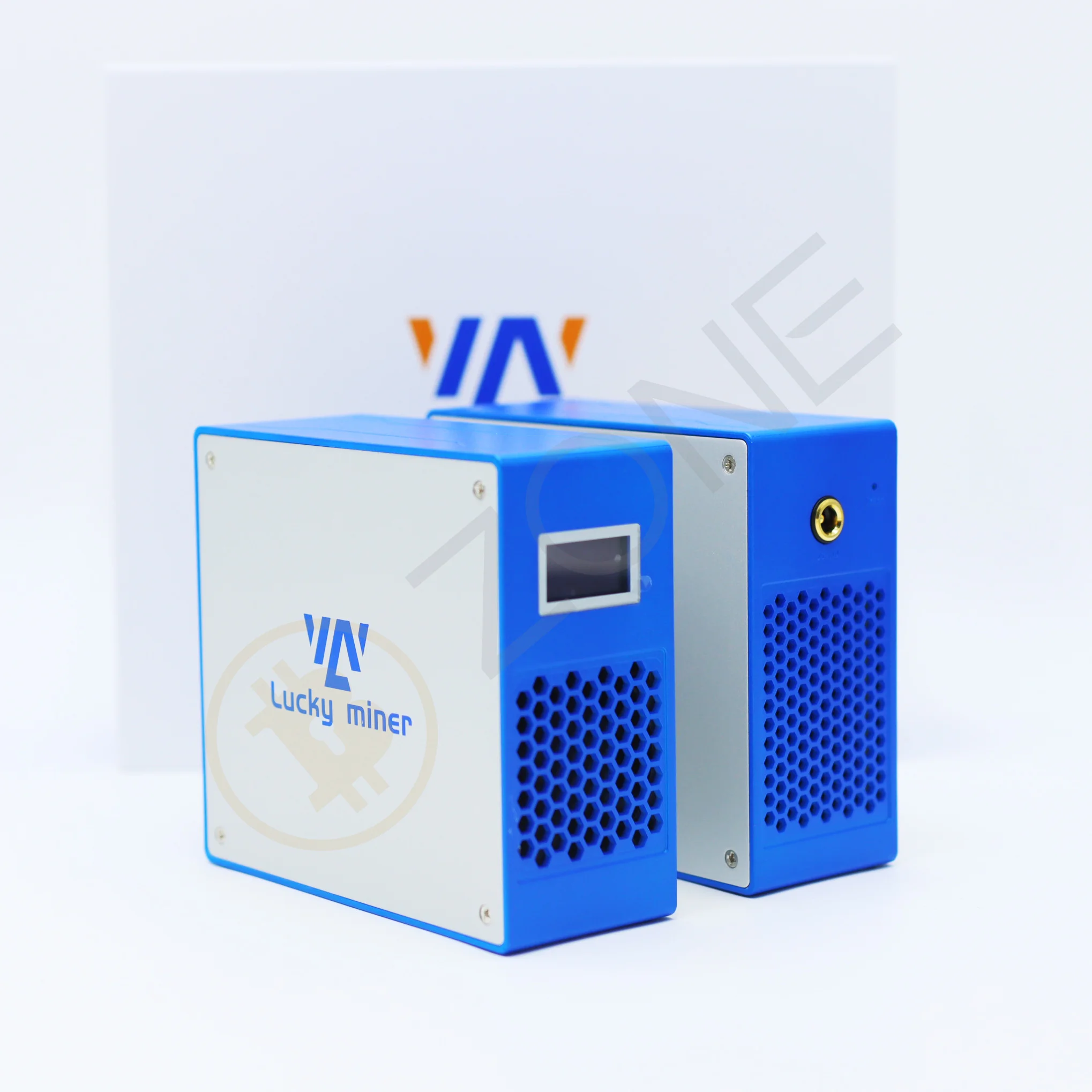 Imagem -05 - Máquina de Mineração Silenciosa com Fonte de Alimentação Lucky Miner Crypto Miner Bitcoin 1000g Hashrate Lv07 12v 5a Spot Novo