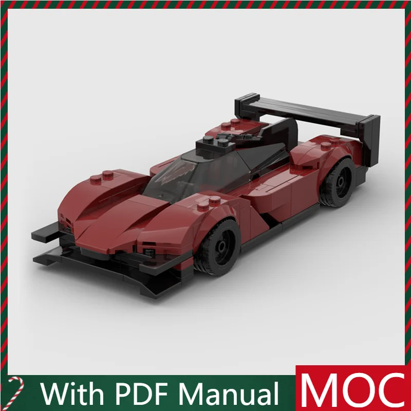 

256 шт., хит продаж, Moc, техническая гоночная модель автомобиля, строительные блоки, техника, креативная сборка, кирпичные игрушки, детский образовательный подарок