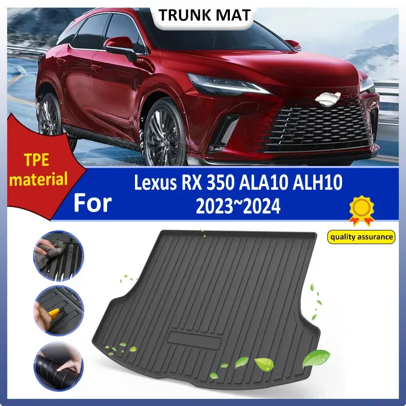 

Rear Trunk Mat For Lexus RX 350 ALA10 ALH10 2023 2024 TPE material Storage Pad Floor Mat Anti slip Waterproof Car Accessories