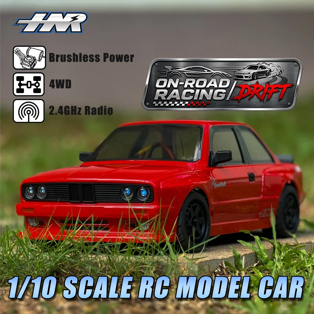 HNR Werewolf H9803 4WD Bürstenloser RTR 1/10 RC Elektrisches Ferngesteuertes Modellauto für Straßenrennen / Drift Erwachsenen- und Kinderspielzeug