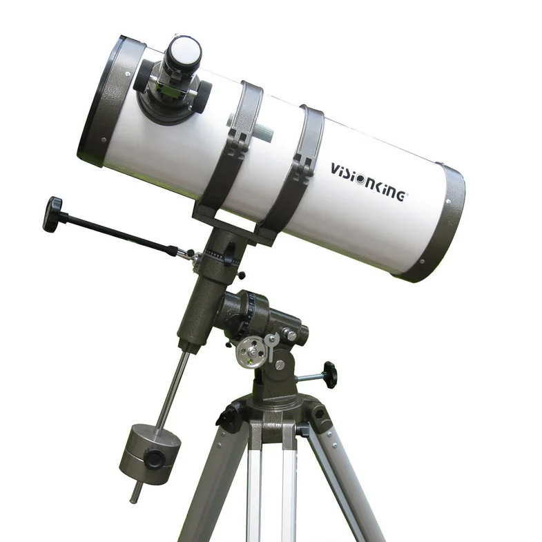 Visionking Astronomical Telescope 5.9 In 150/1400mm EQ Equatorial Mount HD Outdoor Monocular Space W/Motor Drive Auto Tracking