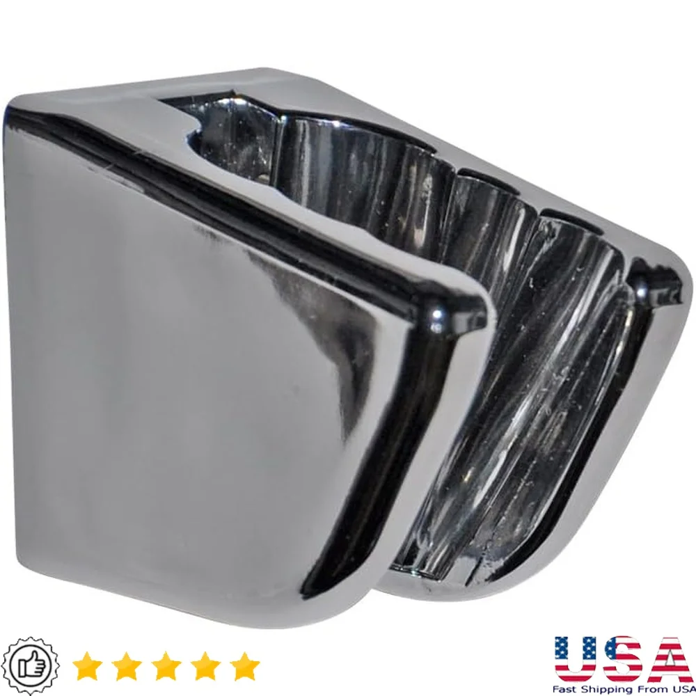 

Прочный пластиковый настенный кронштейн для ручного душа, мобильный дом, автофургон, хромированная отделка, регулируемые положения, в комплект входят монтажные винты