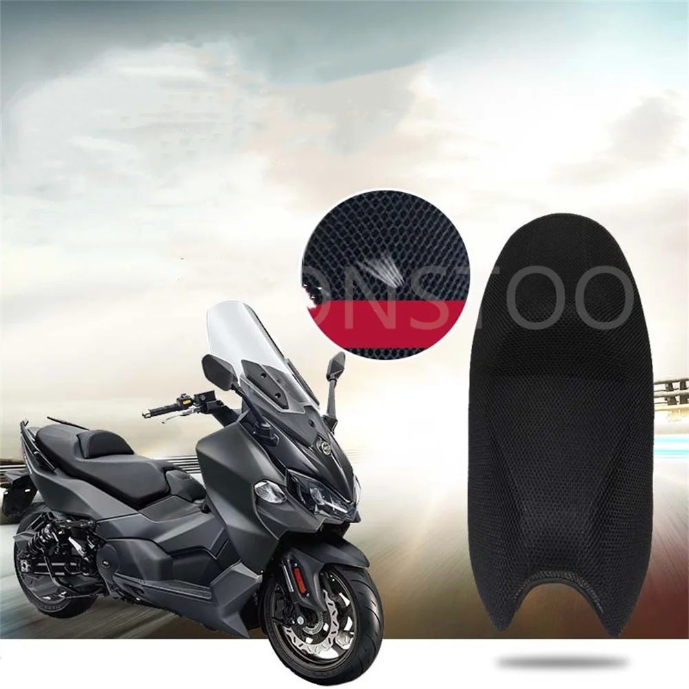 Motorcycle Seat Anti-Slip Cushion 3D Spacer Mesh Fabric Cover for SYM MAXSYM TL 500 TL500  TL508 TL 508