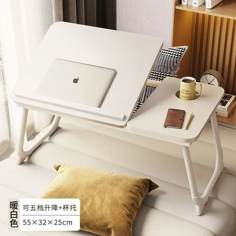 Bed foldable lifting computer desk small table notebook student dormitory lazy study table writing table desk