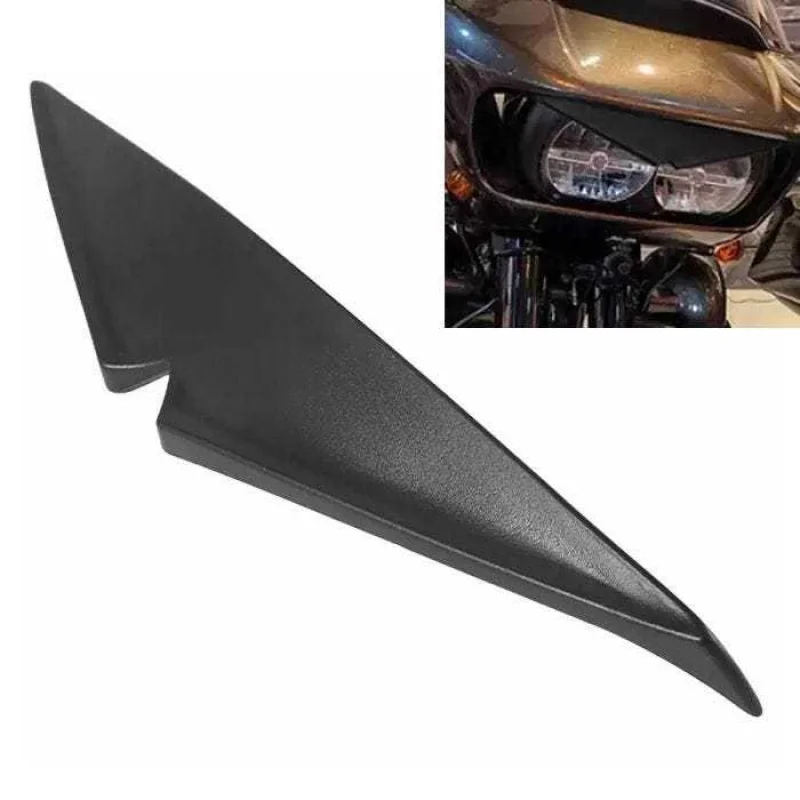 

Suitable for Harley Dual Light Glide，Road Glide，Sonic，Angry Birds Headlight Decoration，Glossy Black Matte Black